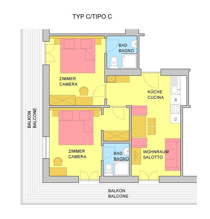 ראסון די סופרה Residence Pichlerhof חדר תמונה